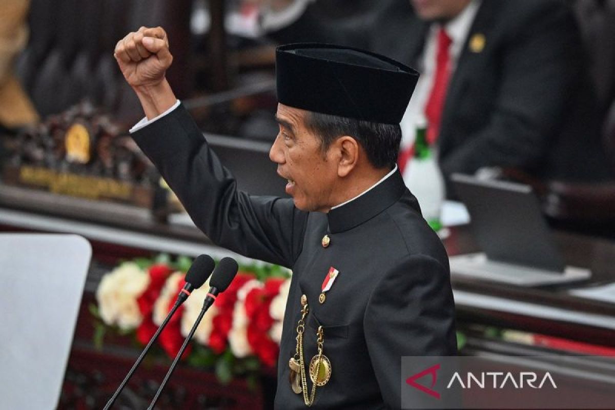 Di balik kata-kata: Menerawang hati Jokowi dalam pidato terakhirnya